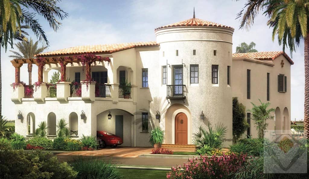 Fully Furnished | Ready to move in 6 Bedroom Spanish Styled Villa coming this season with a Tesla Car