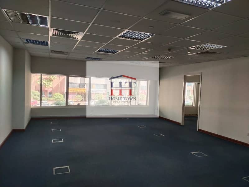 Fitted Office For Rent in Prime Location l Chiller free l unfurnished