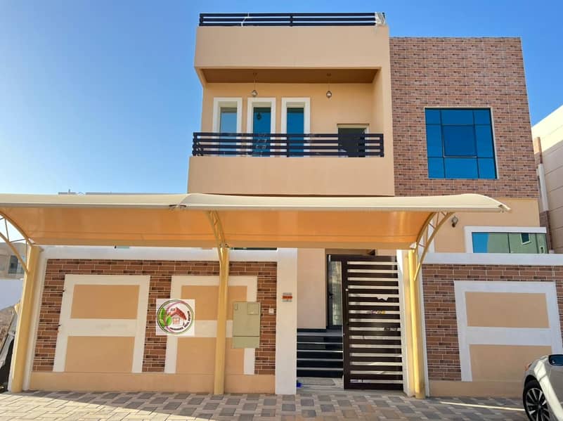 Villa for sale in Al-Yasmeen area without down payment, 100% bank financing, directly on the main street, suitable for financing the housing program d