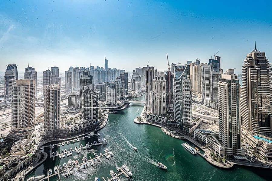 位于迪拜码头，滨海之门，滨海之门1号 4 卧室的公寓 370000 AED - 6071644