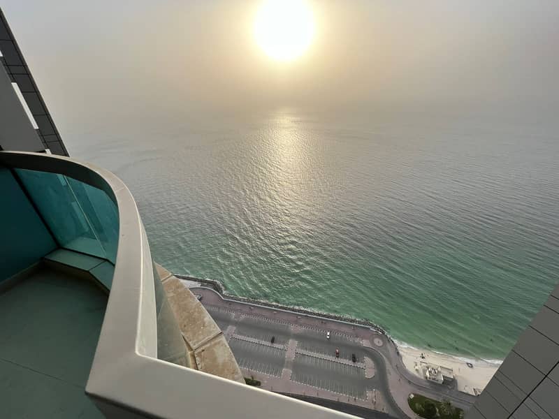 -Today Best Offer - Seaview 2-BHK For Rent In Corniche Tower Ajman. -