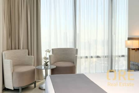شقة فندقية  للبيع في مثلث قرية الجميرا (JVT)، دبي - شقة فندقية في ذا ون مثلث قرية جميرا حي رقم 7 مثلث قرية الجميرا (JVT) 1100000 درهم - 6071944