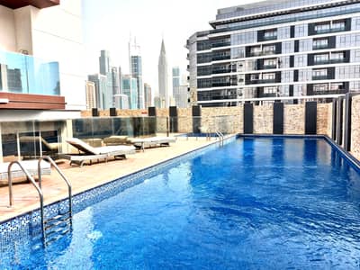 2 Bedroom Apartment for Rent in Al Satwa, Dubai - Brand new 2BHK /- Balcony - Wardrobes - Swimming pool - Parking - Near Bus Station