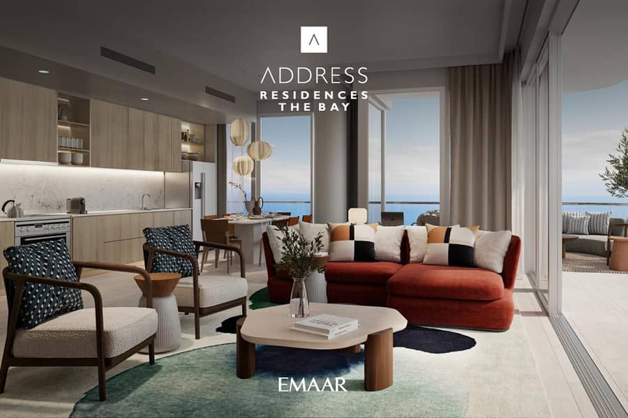 位于迪拜港，艾玛尔海滨社区，Address海湾豪华公寓 4 卧室的顶楼公寓 11900000 AED - 6072194