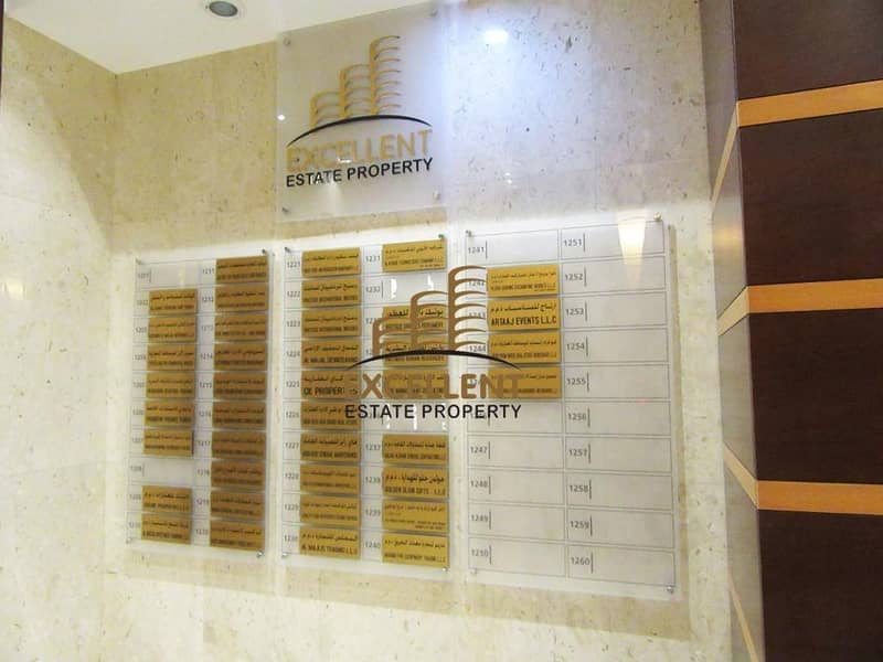 Enchantingly Maintained Office with Tawtheeq in Corniche