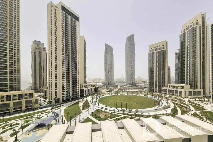 شقة في برج كريك جيت 1 بوابة الخور مرسى خور دبي ذا لاجونز 1 غرف 70000 درهم - 6075772