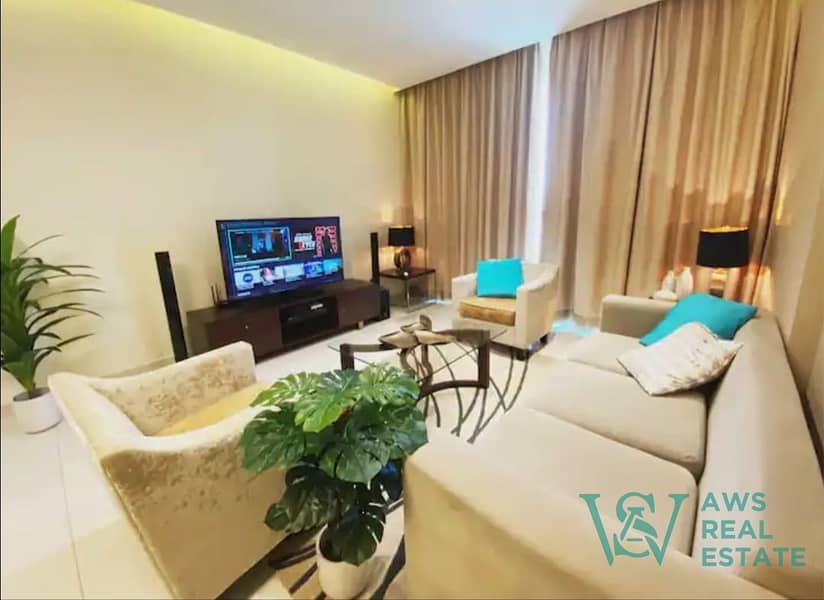 Elegant Furnished 1Bed Apartment with Good View