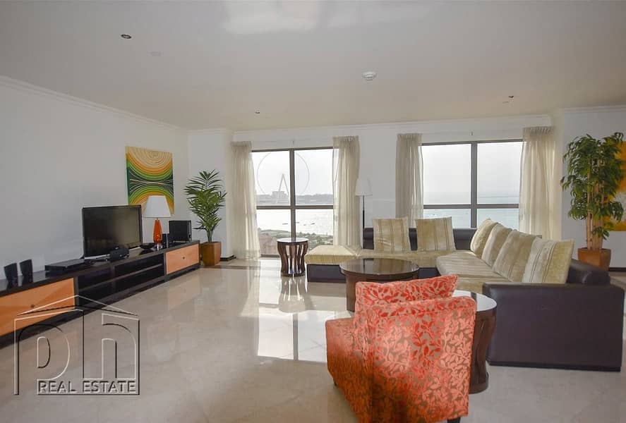 Full Marina View | 4 Bedrooms+Maids | Chiller Free