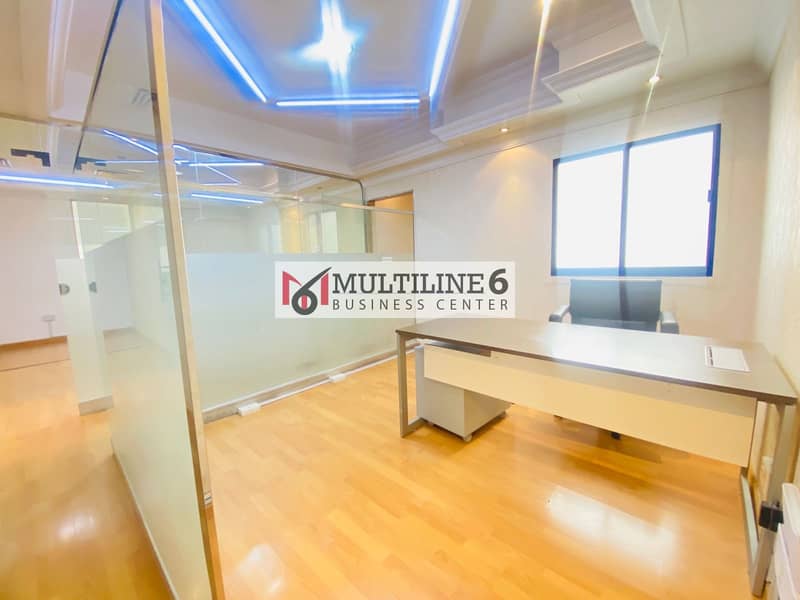 1500+ sqft Furnished Office with View, Direct from Owner