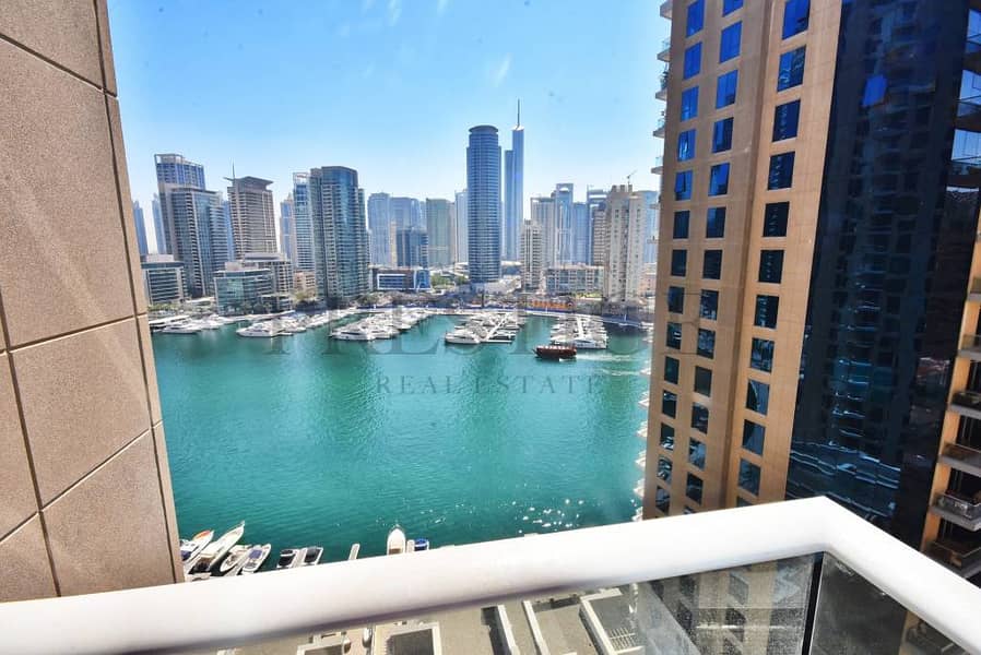 Full Marina View | Vacant | Spacious | Bright |