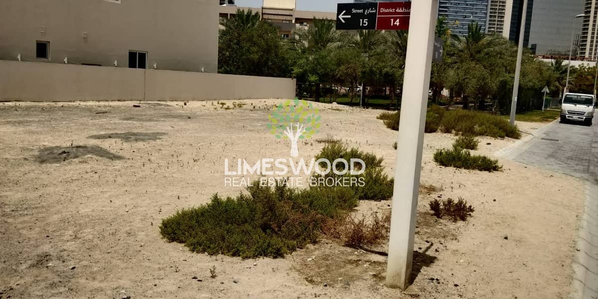 Jumeirah Village Circle Corner Plot 5431 sqft of for sale