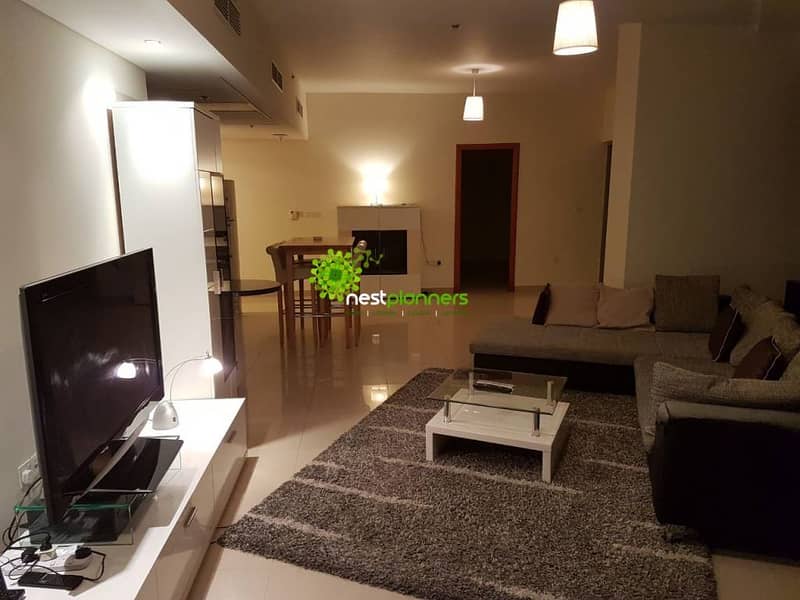 No security deposit ! No commission ! 1 month free !  Huge 2 bed in Difc Damac Park Tower