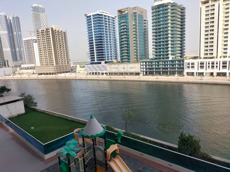 Full canal view | 2bedroom plus maid room |   1 month free