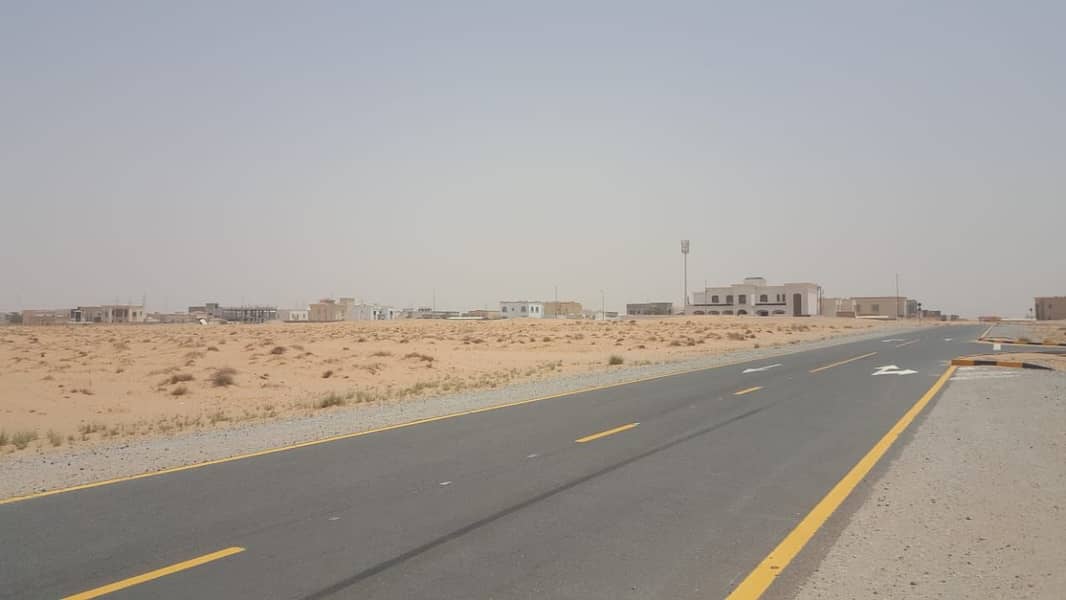 Land in Sharjah Al Zubair for sale in installments