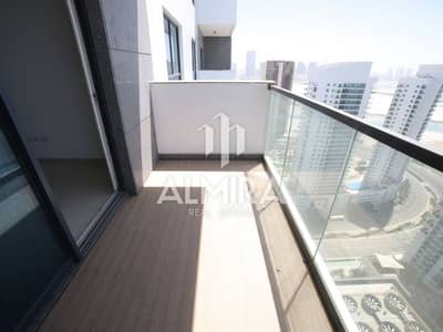 1 Bedroom Flat for Rent in Al Reem Island, Abu Dhabi - High Floor • Sea View • Kitchen Appliances