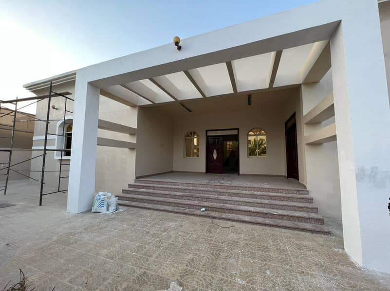 VILLA LOCATED IN AL RAQAIB 4 MASTER BEDROOMS WITH MAJLIS HALL AVAILBLE FOR RENT IN 75,000/- AED YEARLY