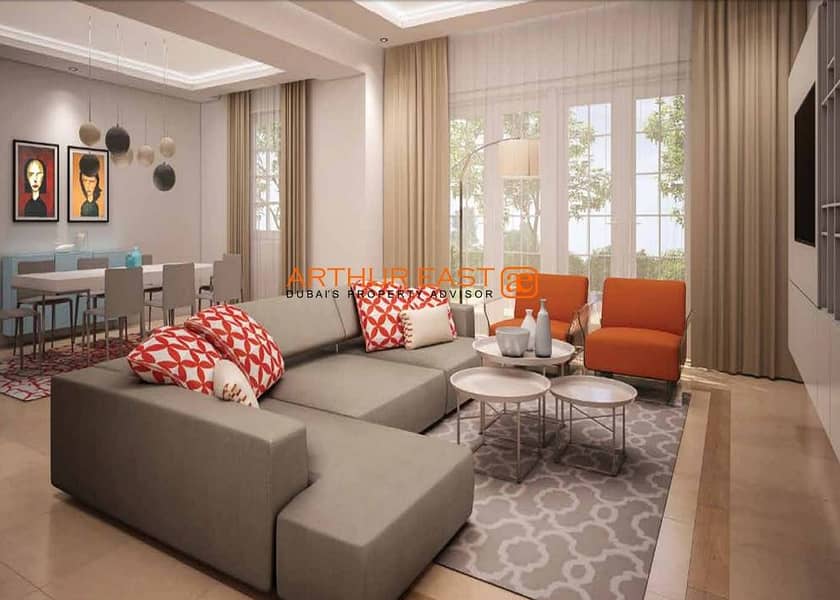 Golf Course Community Al Andalus 2 Bedroom apartment  Jumeirah Golf Estates