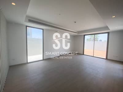 3 Bedroom Townhouse for Rent in Yas Island, Abu Dhabi - Singe Row Unit | Corner TH | Magnificent Layout