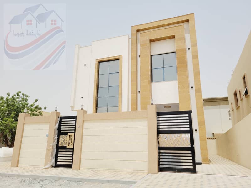 Villa for sale, modern, super deluxe, personal finishing, opposite a mosque, near Sheikh Ammar Street, freehold for all nationalities from the owner d