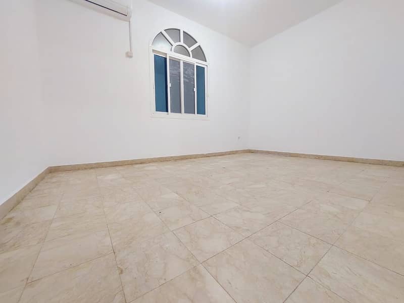 Monthly 2500! Excellent Studio with Water and Electricity Free on Ground Floor at Al Khalidiya near Khalidiya Mall