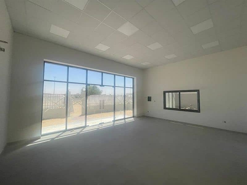 industrial land Showroom +store +bathroom +kitchen +storage space from 16000 feet to 19,000 feet