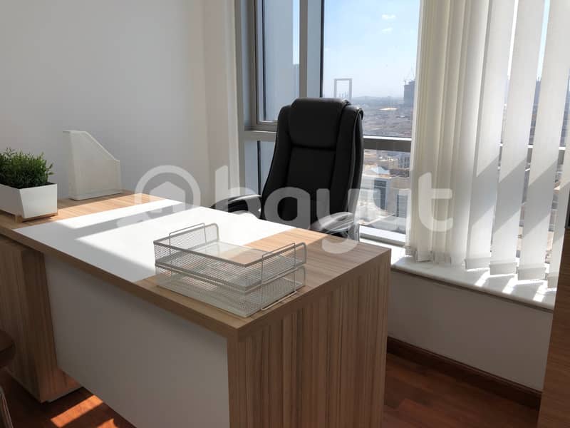 DESK SPACE FOR 1 MONTH | FREE HIGH SPEED WIFI - PARKING | CONFERENCE ROOM | PREMIUM BUSINESS TOWER