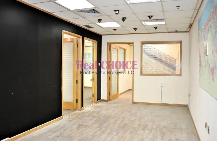 Chiller Free  Fully Fitted Ofc | In Front of Metro Station