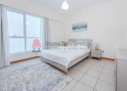 شقة 1 غرفة نوم للايجار في دبي مارينا، دبي - شقة في برج سلافة،دبي مارينا 1 غرفة 8500 درهم - 5294340