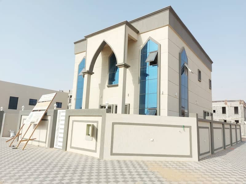 Own the villa of the age directly on Sheikh Khalifa Street, more luxurious with European design without down payment