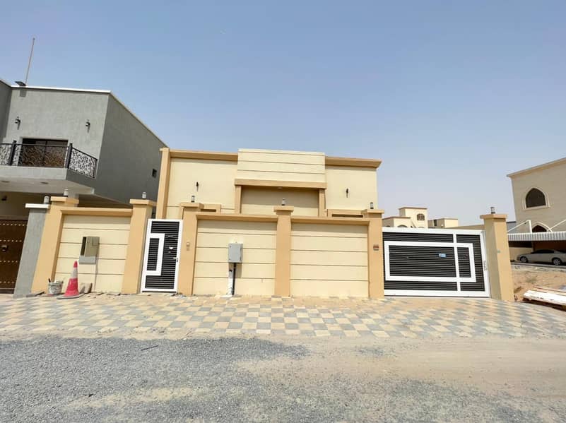 GROUND FLOOR BRAND NEW VILLA FOR RENT 3 BADROOM WITH MAJLIS HALL IN AJMAN RENT 60,000/- AED YEARLY