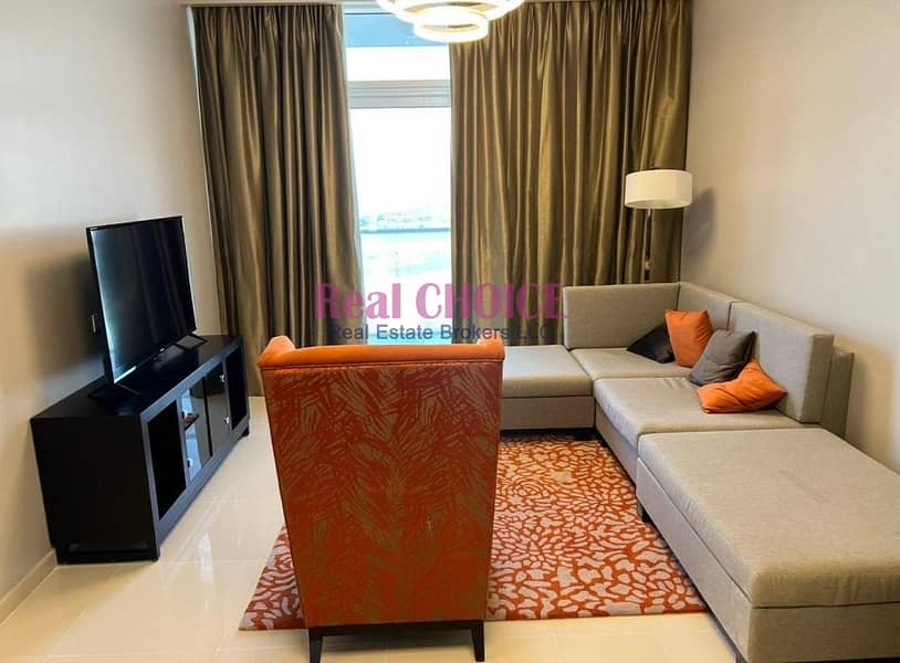 Brand New 2 Beds | Luxury Furnished | Lake  and Golf View
