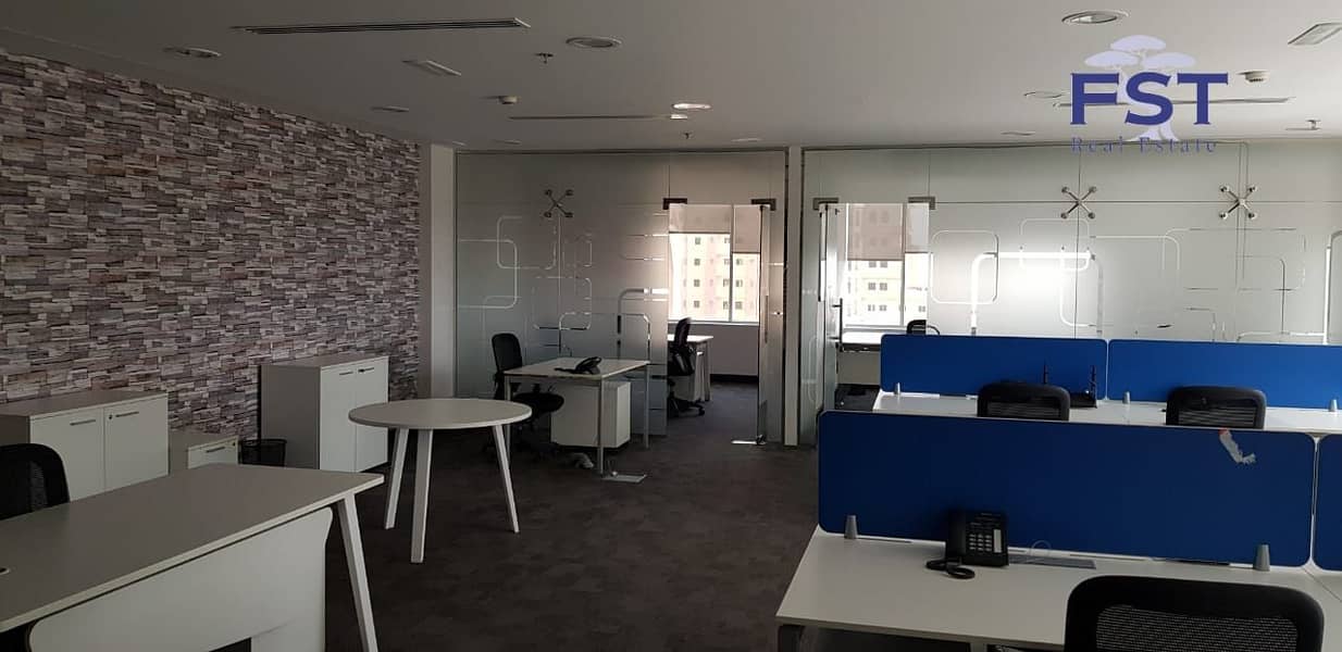 Spacious Fitted| Fully Furnished Office| DSO