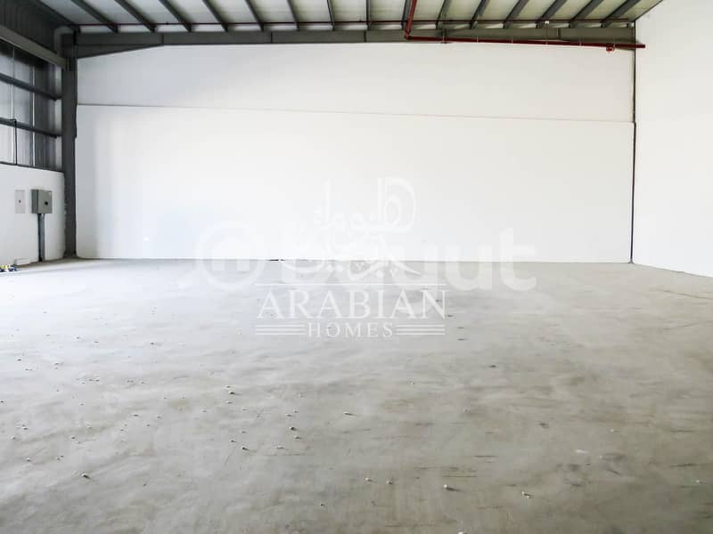 224sq. m Brand New Warehouse for Rent in Industrial City of Abu Dhabi