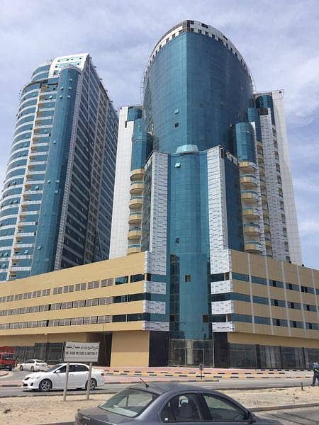 JUST PAY AED 55000 BUY STUDIO IN ORIENT TOWER AJMAN