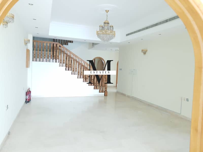 Well Maintained Villa | 6 Master bedrooms  with Basement  in Al Karamah