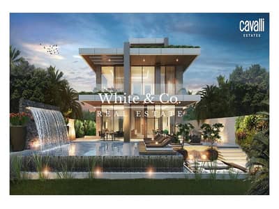 7 Bedroom Villa for Sale in DAMAC Hills, Dubai - CAVALLI VILLA | GOLF COURSE VIEW | GENUINE RESALE