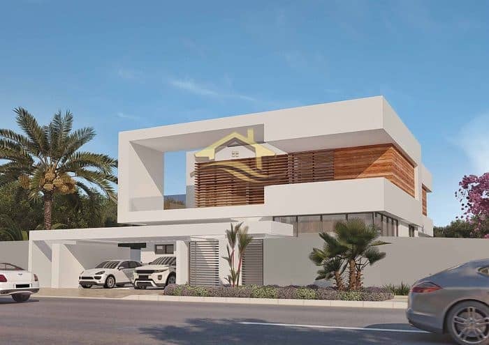 For sale land in Al Mareef Khalifa City A large corner