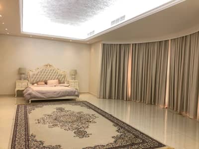 9 Bedroom Villa for Rent in Al Shamkha, Abu Dhabi - Spacious 9 Bed Room Villa With 2 Majlis and Elevator with Covered Parking Inside Villa