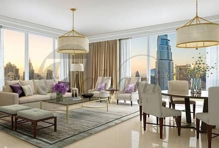 2 Bedroom Apartment for Sale in Downtown Dubai, Dubai - Front facing 2 Bedroom Apartment for Sale in Downtown Dubai, Dubai - Front facing
