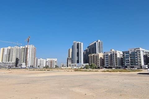 ارض سكنية في مجمع دبي ريزيدنس 8750000 درهم - 6096631