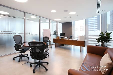 Office for Sale in DIFC, Dubai - Half Floor | Immaculate Fit | Burj Views | Furnished