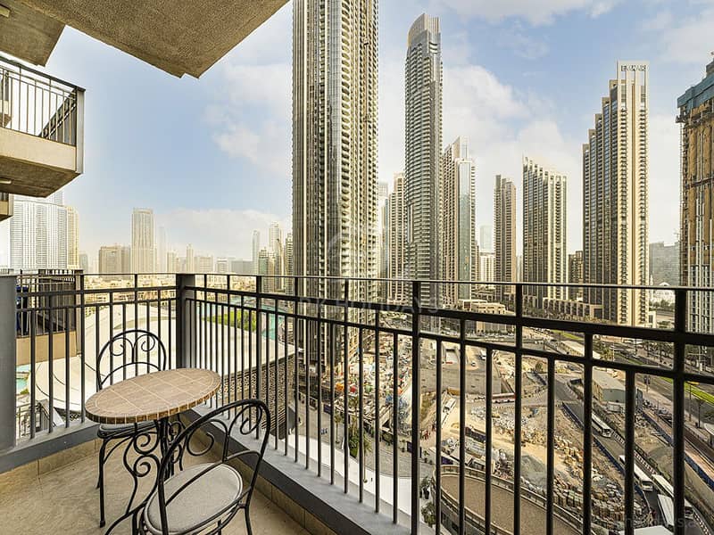 شقة في برج ستاند بوينت 1،أبراج ستاند بوينت،وسط مدينة دبي 1 غرفة 14000 درهم - 4891541