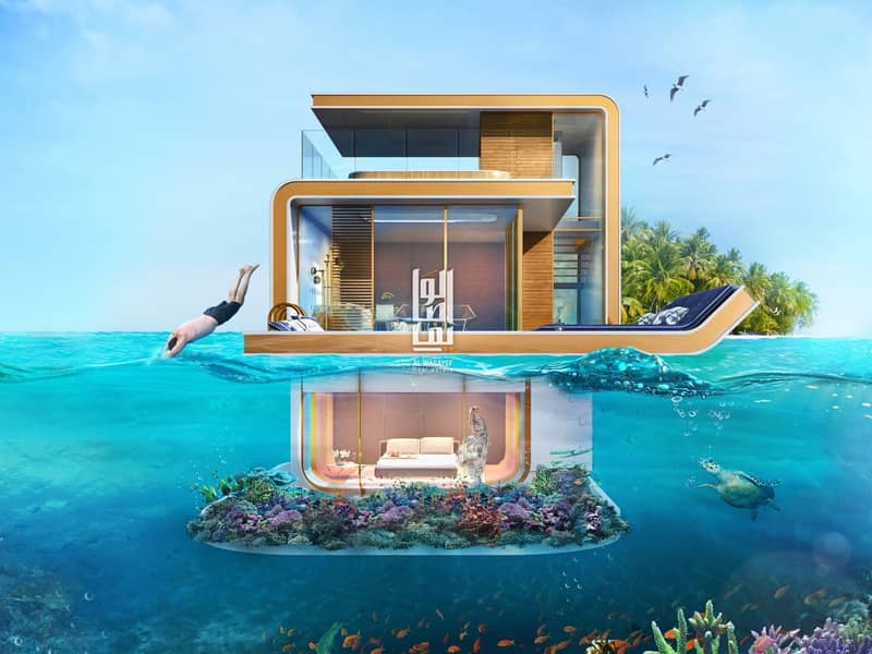 Ultra luxurious under water villa | 10yrs ROI guarantee