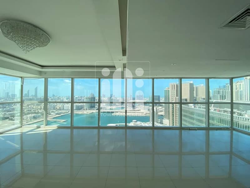 位于阿尔雷姆岛，滨海广场，RAK大厦 5 卧室的顶楼公寓 5000000 AED - 5969741