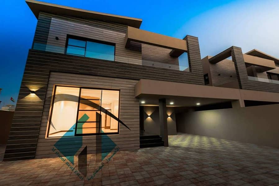 Brand New Vip Modern Villa Super Deluxe Finishing In Ajman Al Rawda area