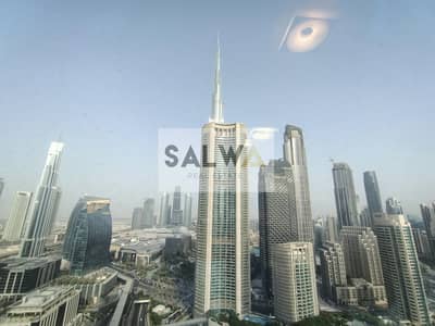 2 Bedroom Apartment for Rent in Downtown Dubai, Dubai - Fully Furnished | Burj Khalifa View | High Floor