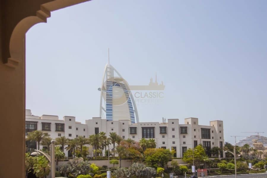 2 Bed Apartment with Amazing Burj Al Arab View.