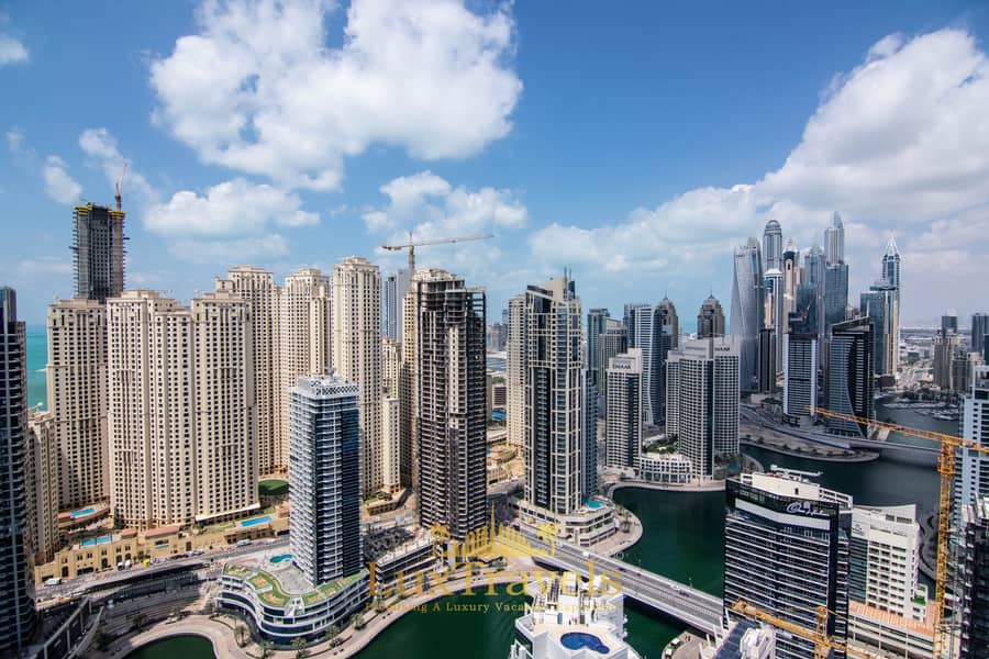 ★Lux BnB Fabulous Marina Views Address Hotel Dubai Marina -Studio★