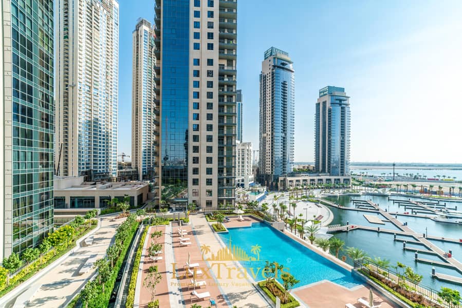 位于迪拜溪港，迪拜溪畔公寓，迪拜溪畔公寓3号北大厦 2 卧室的公寓 42000 AED - 4835923