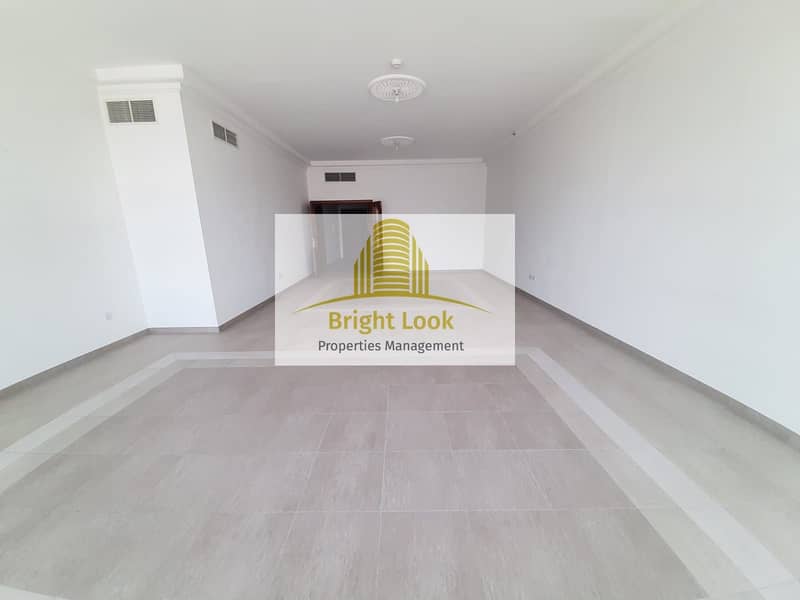 Spacious!! 3bhk with parking & gym, maid Room Only 100K Yearly rent  located Electra street
